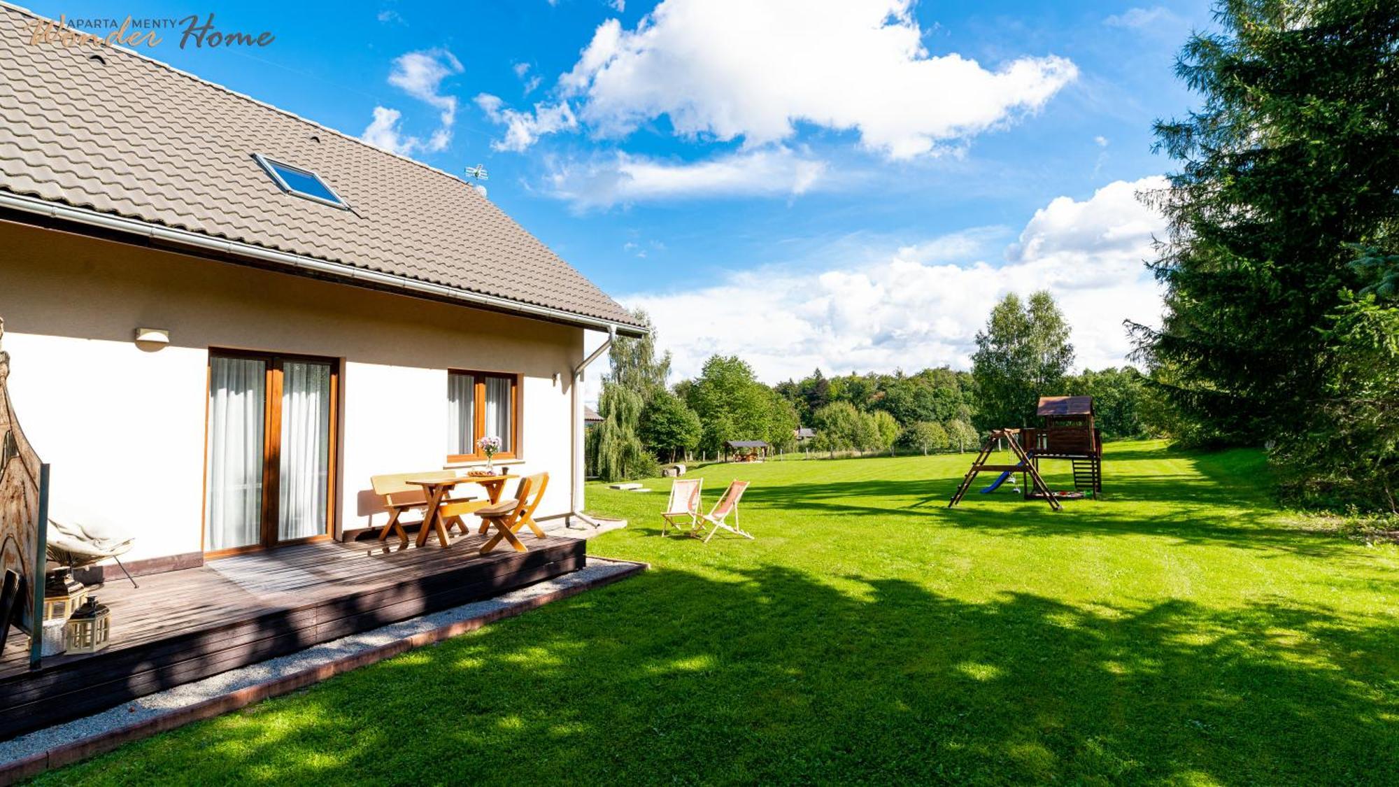 Apartamenty Czerwony Dworek - Duzy Teren Zielony, Plac Zabaw, Miejsce Na Grilla I Staw Z Mozliwoscia Wedkowania, Boisko Mysłakowice Esterno foto